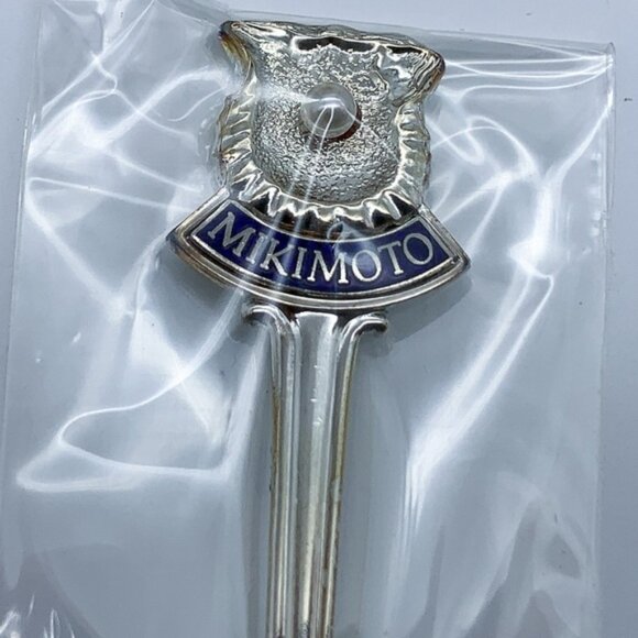 Sold Mikimoto Baby Pearl Accent Silver-Tone Spoon Set - Picture 3 of 8